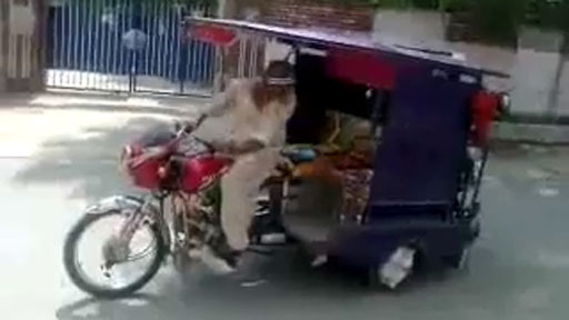 Caballito en mototaxi