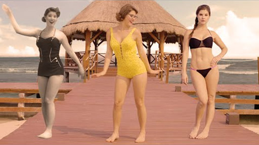 Evolucin del bikini