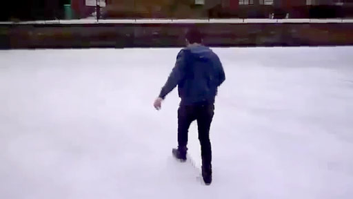 Andar sobre hielo