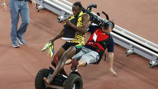 Usain Bolt atropellado
