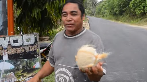 Cómo pelar un coco