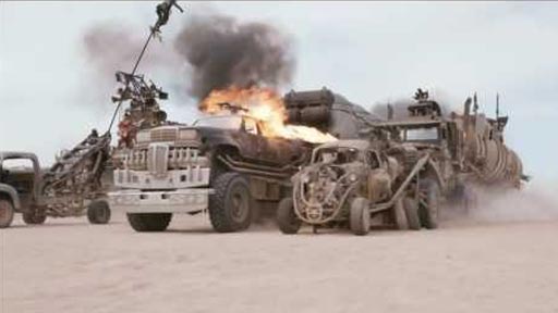 Mad Max Fury Road sin efectos digitales