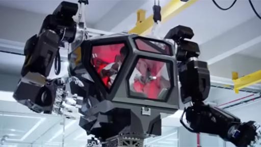 El robot gigante tripulado de Avatar ya es una realidad