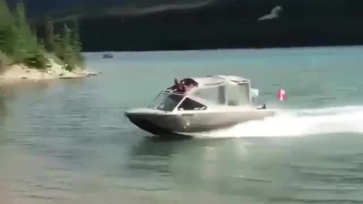 Algo inusual con un barco