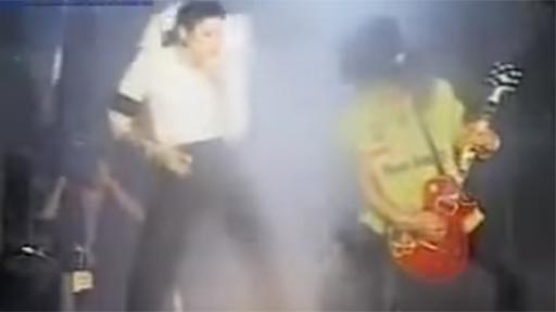 Cuando Slash cabre a Michael Jackson