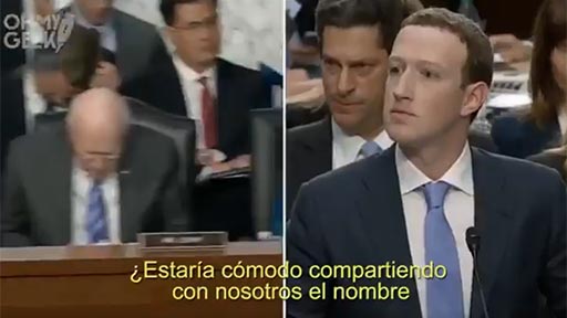 Zuckerberg ante el Congreso