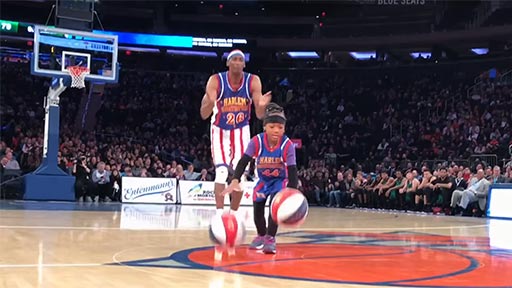 Show con los Harlem Globetrotters