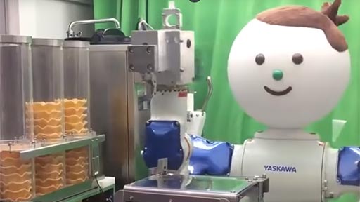 Robot expendedor de helados